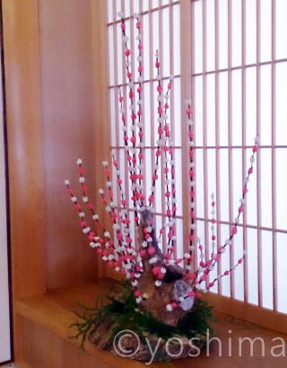 飛騨高山　餅花　はなもち飾り